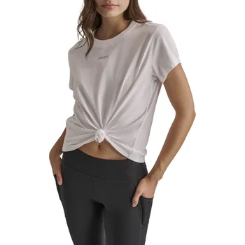 Dámské oblečení TRIČKO DKNY MINI STUD LG KT FRT WHITE