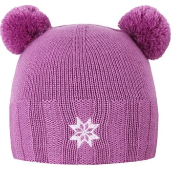 Čepice Kama dětská pletená Merino čepice B107 134 - růžová XS