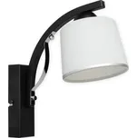 Lemir Nástěnné svítidlo O2280 K1 CZA Astred nástěník, černá matná + chrom