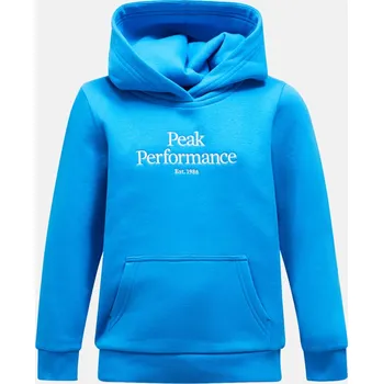 Dívčí mikina MIKINA PEAK PERFORMANCE JR ORIGINAL HOOD BRILLIANT BLUE