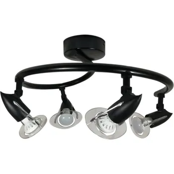 Bodové svítidlo SANDRIA Bodové svítidlo Prima SP4 Spirála černá