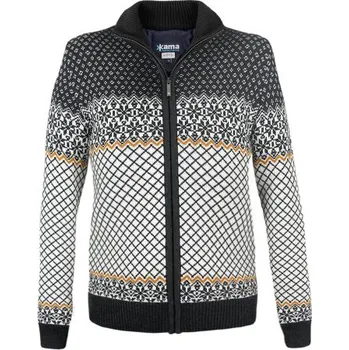 Dámský svetr Kama Merino svetr 5060 111 - tmavě šedá L