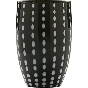Sklenice Zafferano, Skleněný pohár Perle 320 ml černý - Formadore