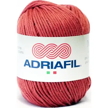 Příze Adriafil Nature 61 Cihlová (Bavlněná příze Nature Bruciato)