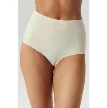 Kalhotky Kalhotky Atlantic LS-003 - vyšší pas Béžová M