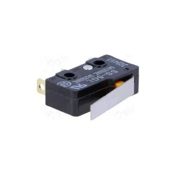 vypínač Mikrospínač SNAP ACTION s páčkou SPDT 5A/125VAC ON-(ON) IP40