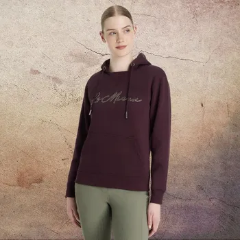 Jezdecká mikina Dámská mikina LeMieux Elspeth zima 2025 Damson 36