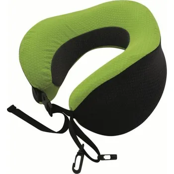 Polštář TravelSafe podhlavník Travel Pillow Memory Foam black/green
