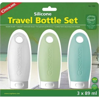Termoska Coghlans Ltd. Coghlans sada lahviček Silicone Travel Bottles 3Pack + DÁREK