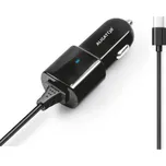 Aligator nab. do auta USB-C s USB TCH 2,4A černá CHA0025 - originální