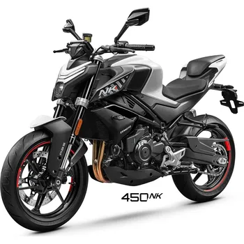 malá motorka CFMOTO 450NK od Throttle Punks