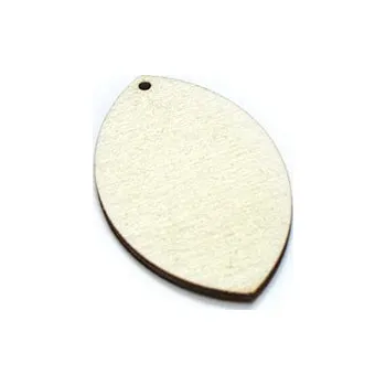 Výtvarná sada Dřevěný polotovar na výrobu bižuterie - slza