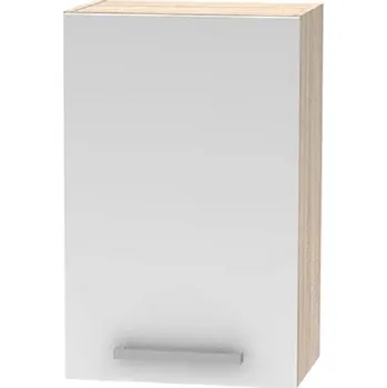 Horní skříňka 45 1DV, dub sonoma / bílá, NOPL-024-OH