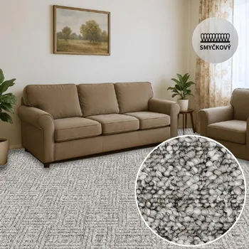 Koberec Metrážový koberec Breno SPARTA 5621 Označení šíře role: 4 m