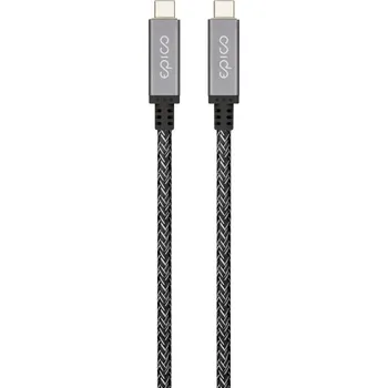 Datový kabel Thunderbolt 4 opletený kabel Epico 1,5m - vesmírně šedý