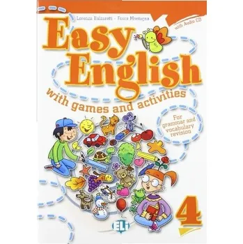Anglický jazyk Easy English with Games and Activities 4 + CD