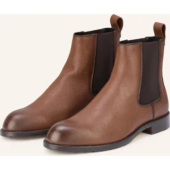 Pánské mokasíny Boss Pánské Chelsea-Boots Tayil, koňaková, 42