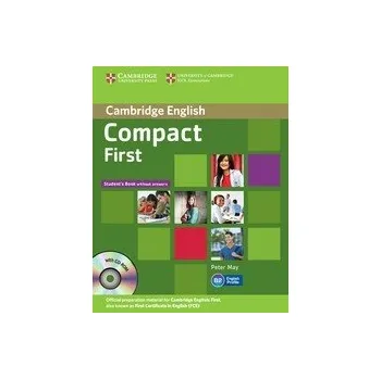 Anglický jazyk Compact First Student's Book without answers + CD-ROM