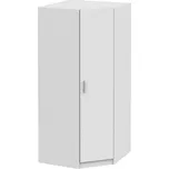 Rohová skříň, bílá, INVITA TYP 3