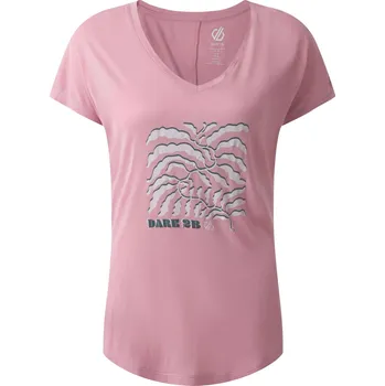 Dámské tričko Dámské triko Dare 2b Serene Tee Velikost: XXL / Barva: růžová