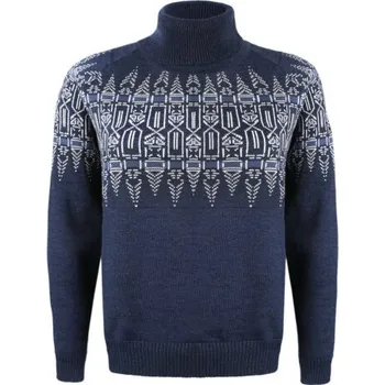 Dámský svetr Kama Merino svetr 5051 108 - tmavě modrá XS