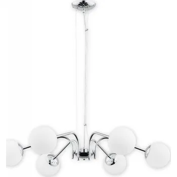 Svítidlo Lemir Lustr do obyváku O2906 W6 CH Nol lustr 6 ramenný, chrom