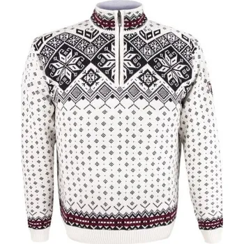 Pánský svetr Kama Merino svetr 4082 101 - přírodně bílá M