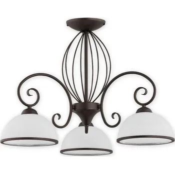 Lemir Lustr do obyváku O2493 W3 RW Indra lustr 3 ramenný, wenge