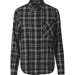 esmara® Dámská flanelová košile (černá, M(40/42))