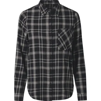 Dámská košile esmara® Dámská flanelová košile (černá, M (40/42))