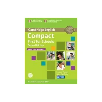 Učebnice Compact First for Schools Second Edition Student's Book with answers + CD-ROM
