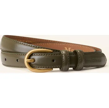 Módní doplněk Marc O'polo Dámský Kožený Opasek, olivová, 85