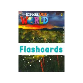 Komiks pro dospělé Explore Our World 3 Second Edition Flashcards
