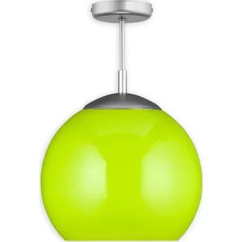 Svítidlo Lemir Stropní svítidlo O1836 W1 K_4 Kula přisazená průměr 30 cm, zelená