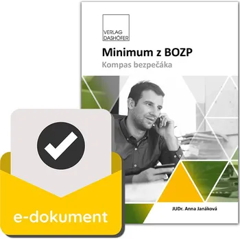 Kniha Minimum z BOZP - PDF ke stažení - Verlag Dashöfer