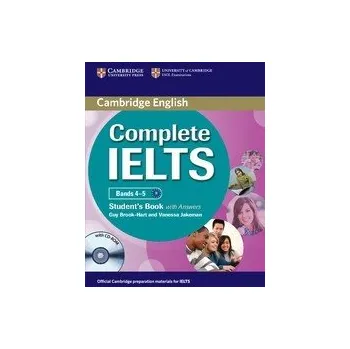 Anglický jazyk Complete IELTS Bands 4-5 Student's Book with answers + CD-ROM
