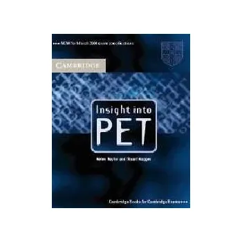 Anglický jazyk Insight into PET Student's Book (without answers)