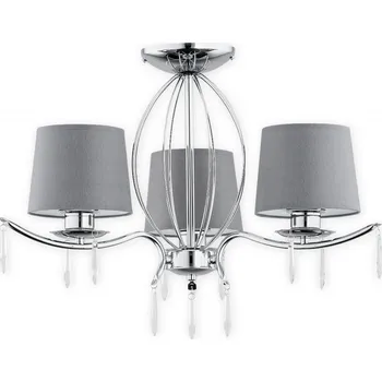 Svítidlo Lemir Lustr do obyváku O2483 W3 CH Agila lustr 3 ramenný, chrom