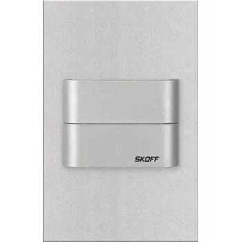 Nástěnné svítidlo SKOFF LED nástěnné schodišťové svítidlo MI-TDU-G-W-1 DUO TANGO SHORT hliník(