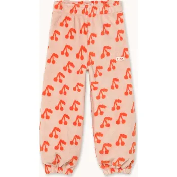 Chlapecké kalhoty Tepláky Tinycottons CHERRIES POLAR SWEATPANT AW25.569 oranžová 24X, vel. 104