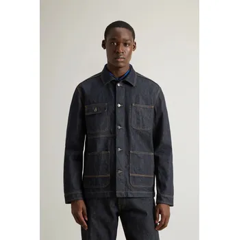Pánská casual bunda BUNDA WOOLRICH SELVEDGE CHORE JACKET INDIGO