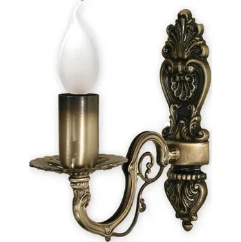 Nástěnné svítidlo Lemir Nástěnné svítidlo O1310/K1 Antares nástěník, patina