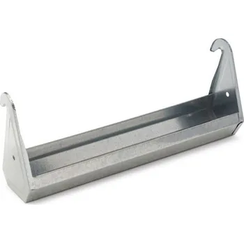 Krmítko pro ptáka Krmítko pro drůbež závěsné žlabové, pozink Velikost - délka: 90 cm