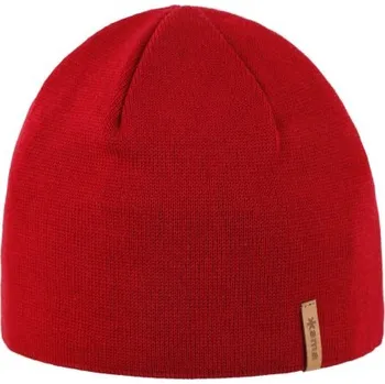 Čepice Kama pletená Merino čepice A02 104 - červená XL