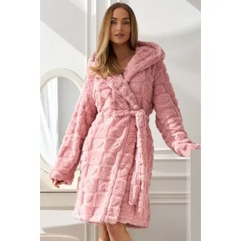 Dámský župan Dámský župan LaL 2553 Valentina Světle růžová L