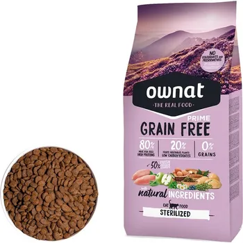 Krmivo pro kočku OWNAT GF PRIME CAT Sterilized 3kg