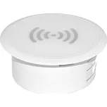 Solight DC65W bezdrátová 15W vestavná nabíječka, bílá