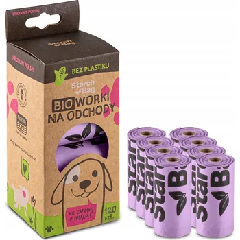 sáček na exkrement Sáčky na psí exkrementy StarchBag 120 ks