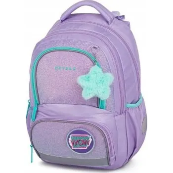 Školní batoh Oxybag s více přihrádkami fialový 21 l