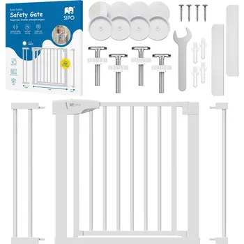 Dětská zábrana Sipo Zábrana set 75-103 cm (základna+2x nástavec 7/14cm) White